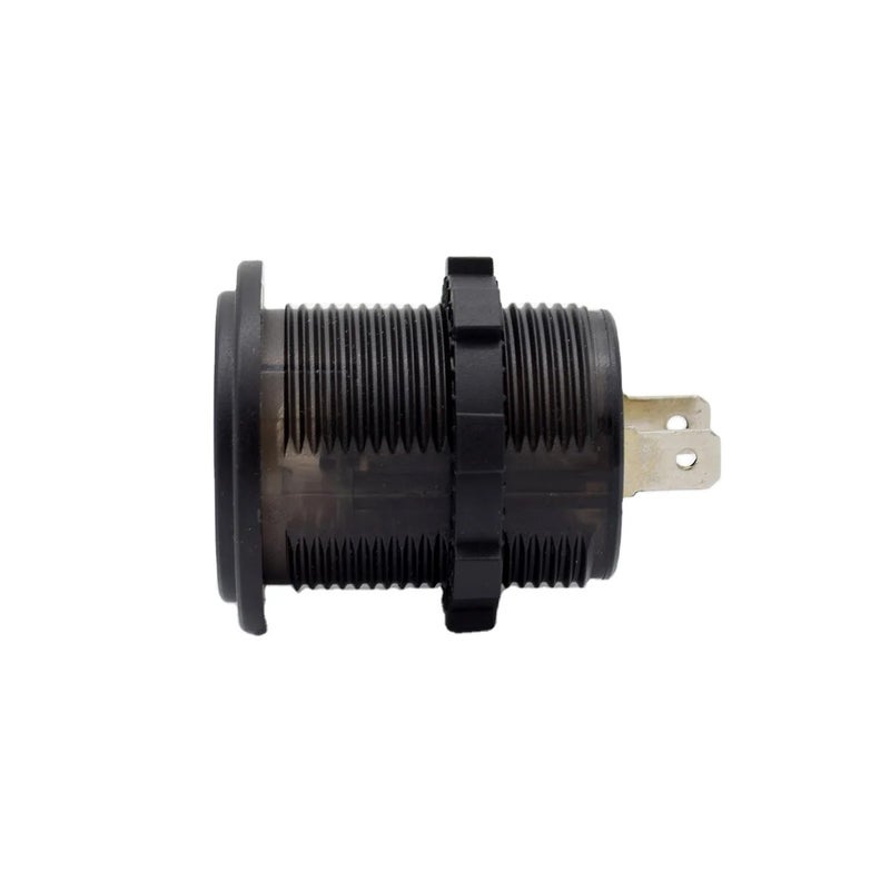 Bluejw 48W 12V LED Digital Voltmeter USB C Car Charger - QC 18W & PD 30W, Waterproof Cigarette Lighter Replacement, Dual USB Automobile Charger for Cars & More - Image 3